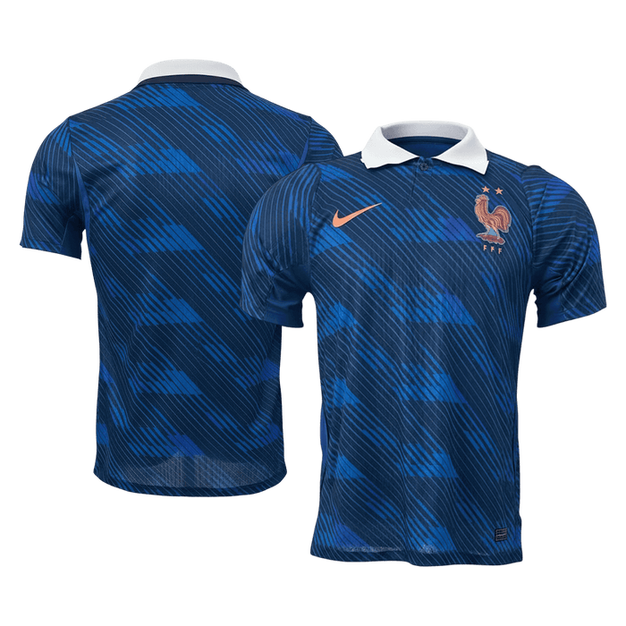 France Home Player Version Soccer Jersey World Cup 2026