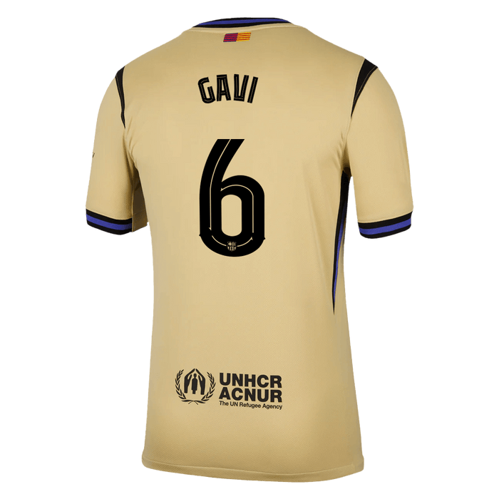 GAVI #6 Barcelona Away Soccer Jersey 2025/26 -UCL