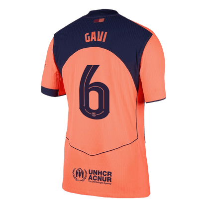 GAVI #6 Barcelona Third Away Authentic Soccer Jersey 2025/26 - UCL