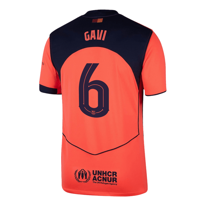 GAVI #6 Barcelona Third Away Soccer Jersey 2025/26 -UCL