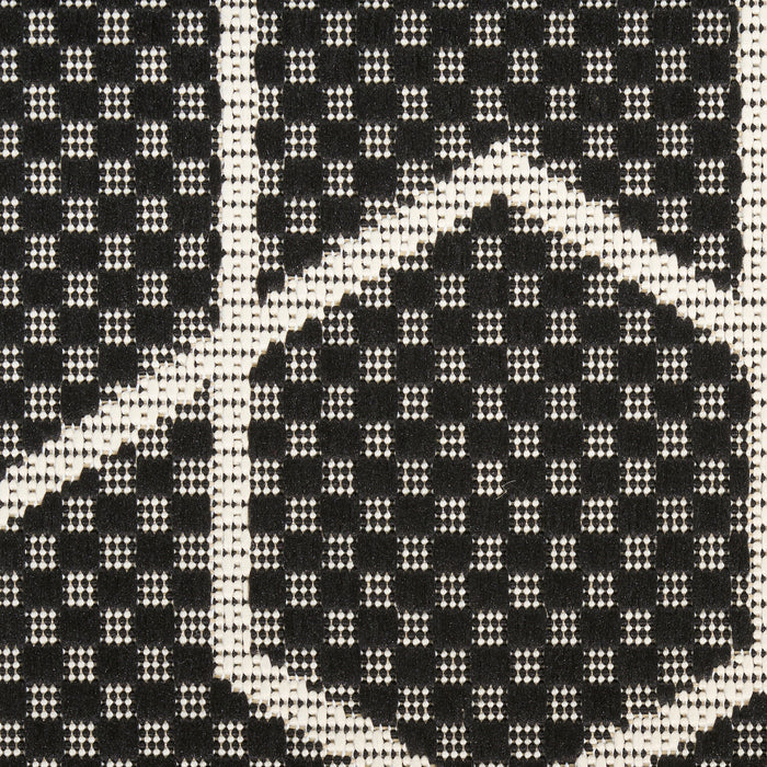 The Rug Corner Nourison Home Horizon Indoor/Outdoor 2' x 3' Black Area Rug Horizon Indoor/Outdoor HOZ01 BLACK Area Rugs