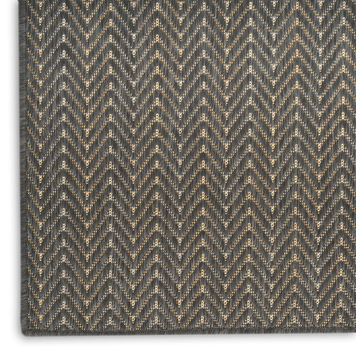 The Rug Corner Nourison Home Horizon Indoor/Outdoor 2' x 3' Charcoal Area Rug Horizon Indoor/Outdoor HOZ02 CHARC Area Rugs