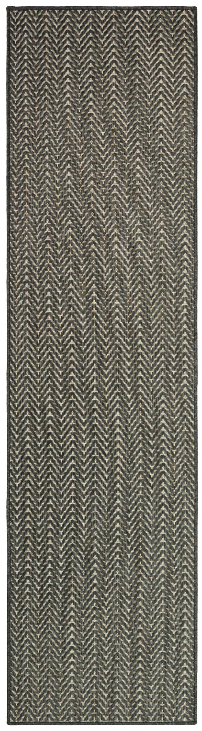 The Rug Corner Nourison Home Horizon Indoor/Outdoor 2' x 3' Charcoal Area Rug Horizon Indoor/Outdoor HOZ02 CHARC Area Rugs