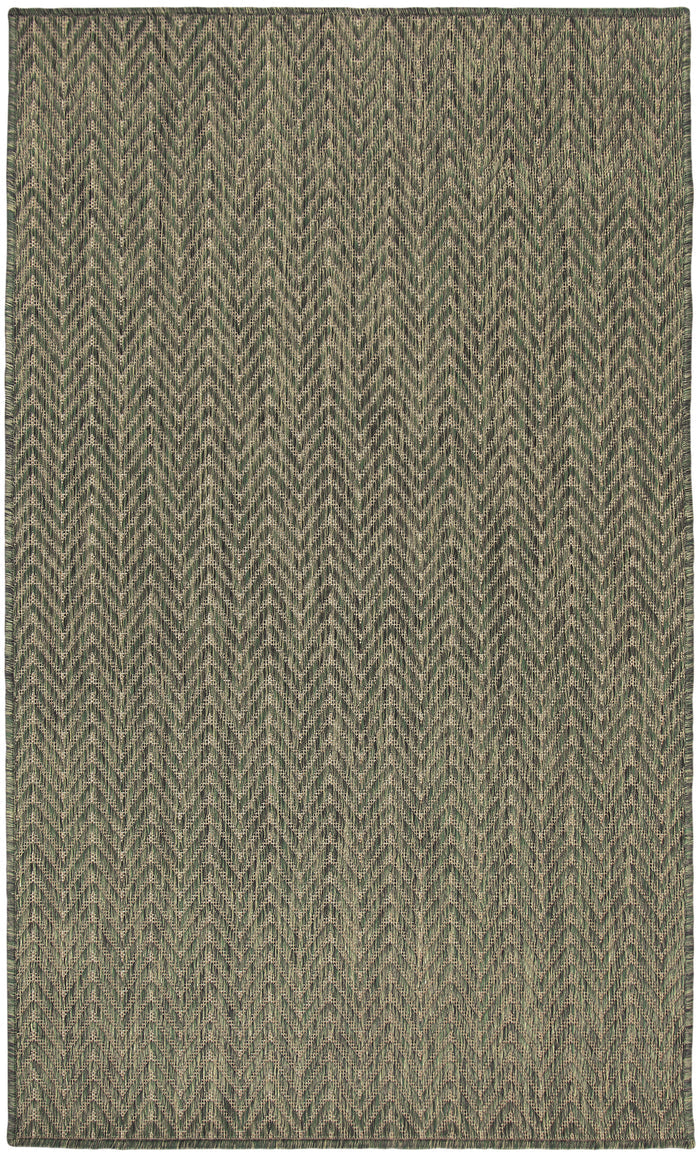 The Rug Corner Nourison Home Horizon Indoor/Outdoor 2' x 3' Green Area Rug Horizon Indoor/Outdoor HOZ02 GREEN Area Rugs