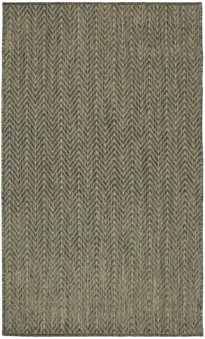 The Rug Corner Nourison Home Horizon Indoor/Outdoor 2' x 3' Green Area Rug Horizon Indoor/Outdoor HOZ02 GREEN Area Rugs