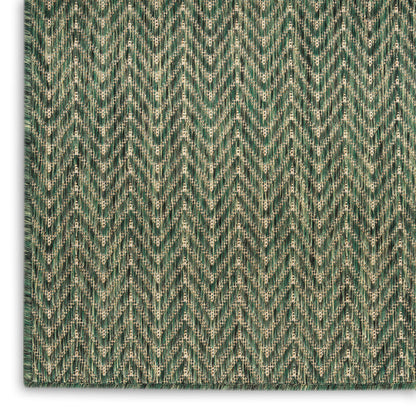 The Rug Corner Nourison Home Horizon Indoor/Outdoor 2' x 3' Green Area Rug Horizon Indoor/Outdoor HOZ02 GREEN Area Rugs