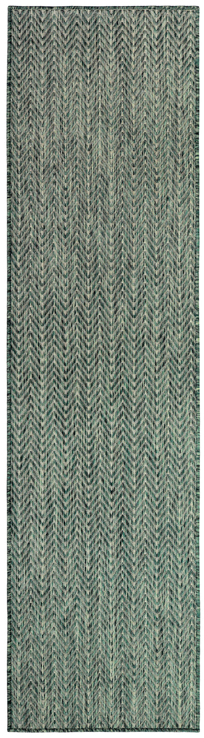 The Rug Corner Nourison Home Horizon Indoor/Outdoor 2' x 3' Green Area Rug Horizon Indoor/Outdoor HOZ02 GREEN Area Rugs