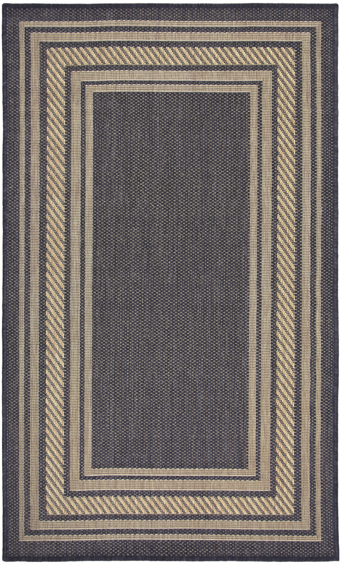 The Rug Corner Nourison Home Horizon Indoor/Outdoor 2' x 3' Charcoal Area Rug Horizon Indoor/Outdoor HOZ03 CHARC Area Rugs