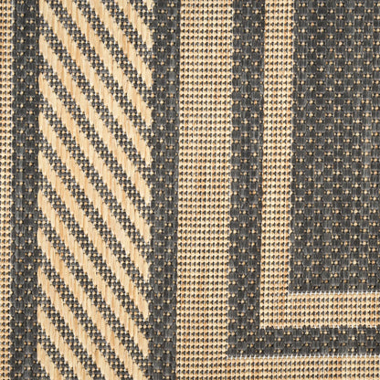 The Rug Corner Nourison Home Horizon Indoor/Outdoor 2' x 3' Charcoal Area Rug Horizon Indoor/Outdoor HOZ03 CHARC Area Rugs