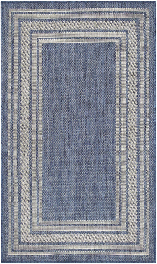 The Rug Corner Nourison Home Horizon Indoor/Outdoor 2' x 3' Denim Area Rug Horizon Indoor/Outdoor HOZ03 DENIM Area Rugs