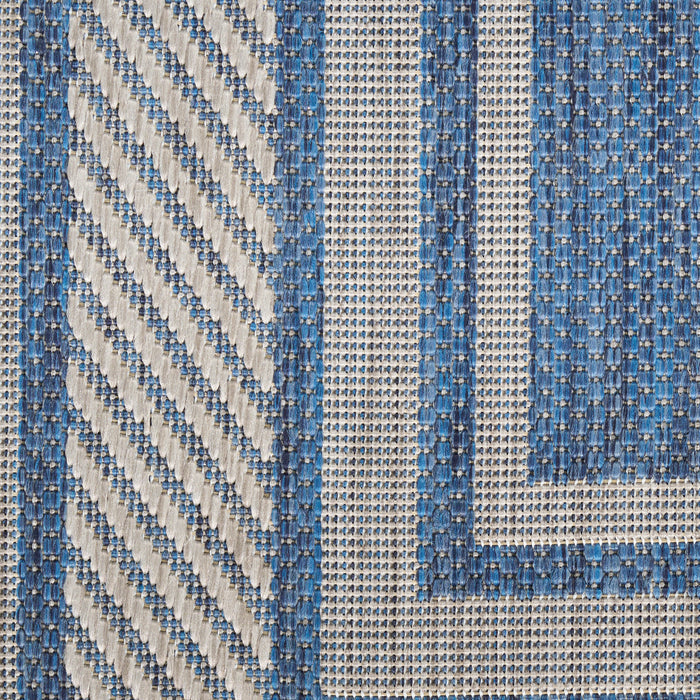 The Rug Corner Nourison Home Horizon Indoor/Outdoor 2' x 3' Denim Area Rug Horizon Indoor/Outdoor HOZ03 DENIM Area Rugs