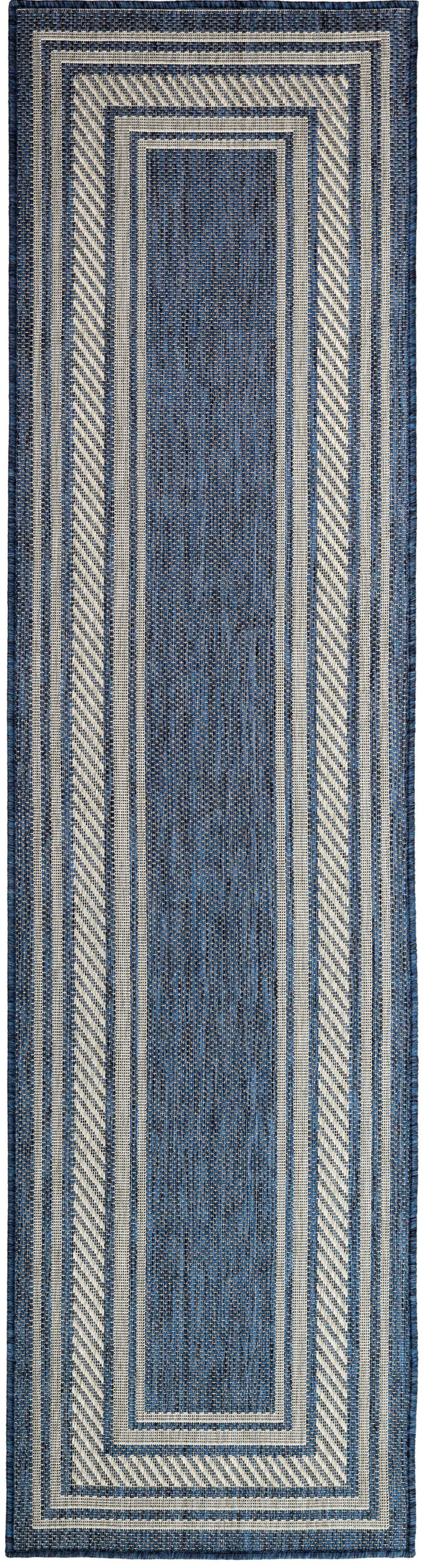 The Rug Corner Nourison Home Horizon Indoor/Outdoor 2' x 3' Denim Area Rug Horizon Indoor/Outdoor HOZ03 DENIM Area Rugs