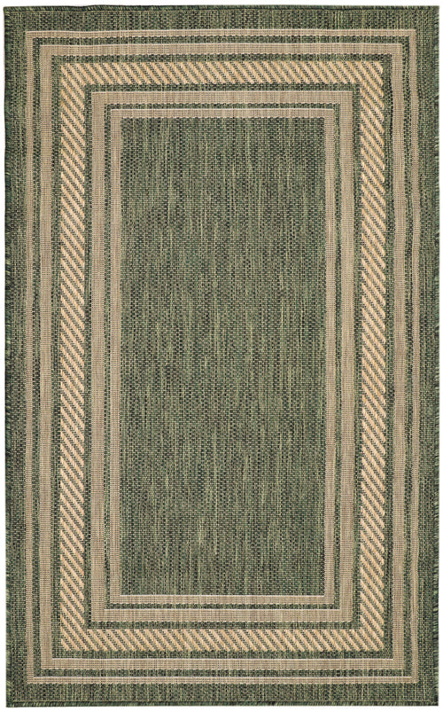 The Rug Corner Nourison Home Horizon Indoor/Outdoor 2' x 3' Green Area Rug Horizon Indoor/Outdoor HOZ03 GREEN Area Rugs