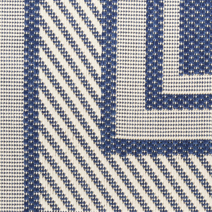 The Rug Corner Nourison Home Horizon Indoor/Outdoor 2' x 3' Navy Area Rug Horizon Indoor/Outdoor HOZ03 NAVY Area Rugs