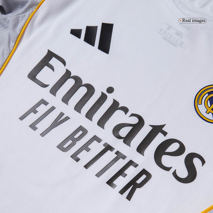 HUIJSEN #24 Real Madrid Home Authentic Soccer Jersey 2025/26