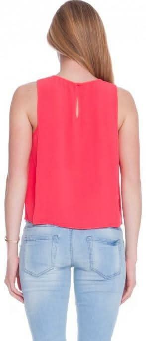 Lush Cabo Cherry Red Tank Top