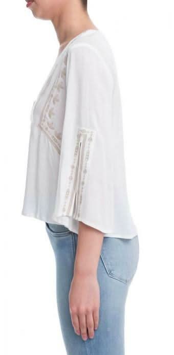 Lush Bella Tie Front Top