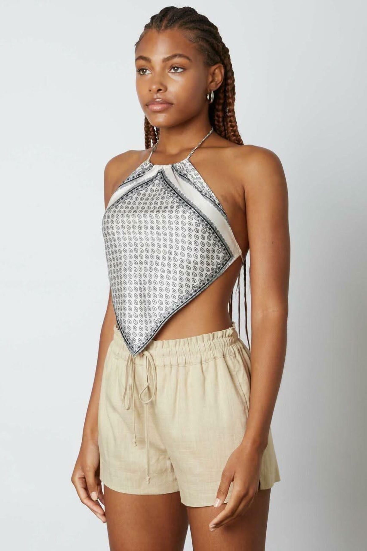 Everyday Jute Smocked Waist Shorts