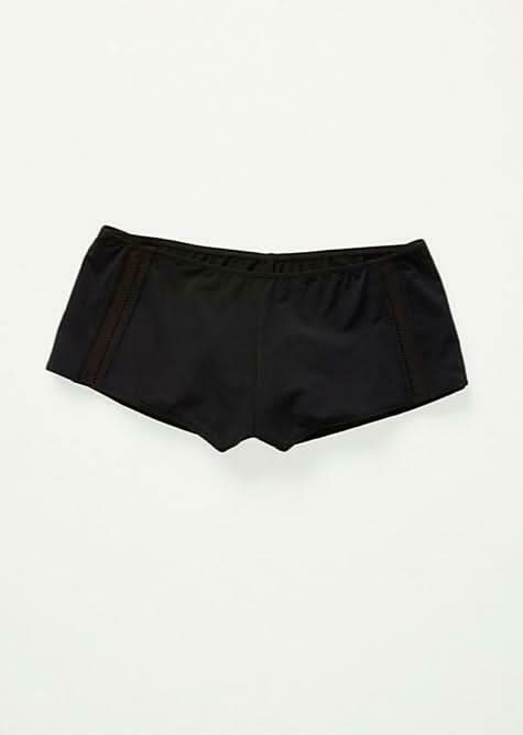 Free People Truth Or Dare Black Boyshort