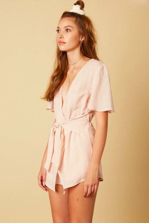 Falling For You Blush Romper