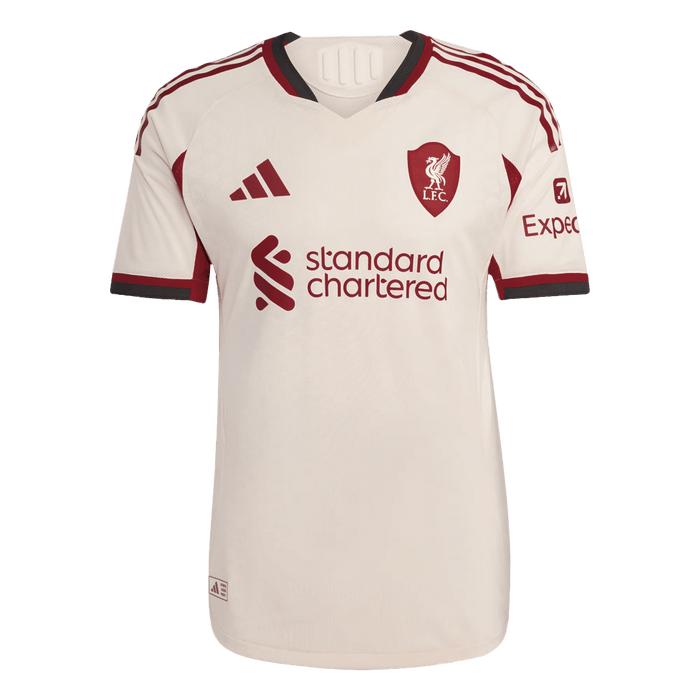 ISAK ##9 Liverpool Away Authentic Soccer Jersey 2025/26