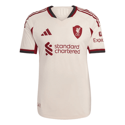 ISAK ##9 Liverpool Away Authentic Soccer Jersey 2025/26