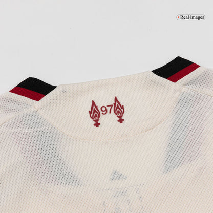 ISAK ##9 Liverpool Away Authentic Soccer Jersey 2025/26