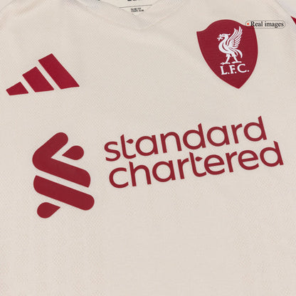 ISAK ##9 Liverpool Away Authentic Soccer Jersey 2025/26