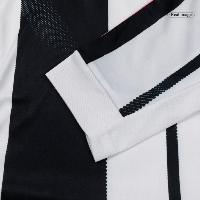 Juventus Long Sleeve Jersey Home Football Shirt 2025/26