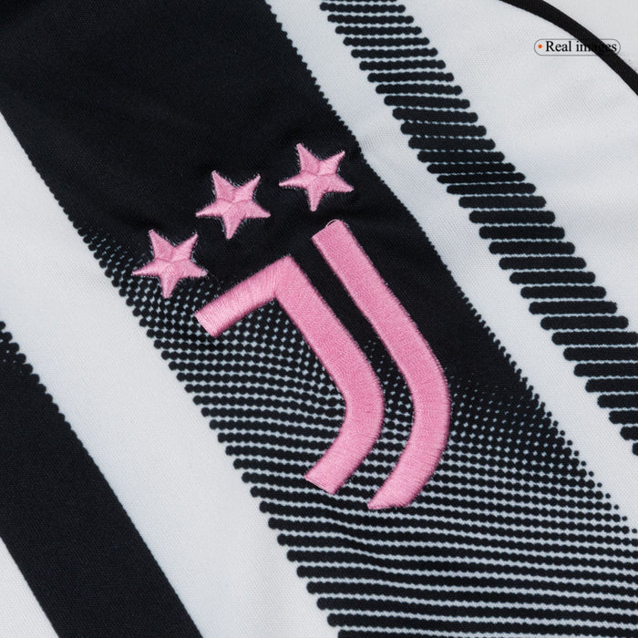 Juventus Long Sleeve Jersey Home Football Shirt 2025/26