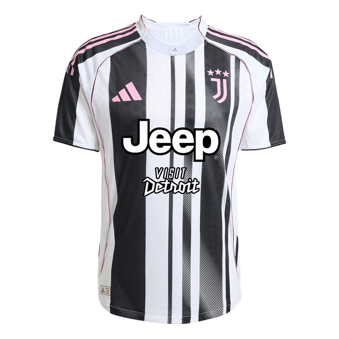 KALULU #15 Juventus Home Authentic Soccer Jersey 2025/26