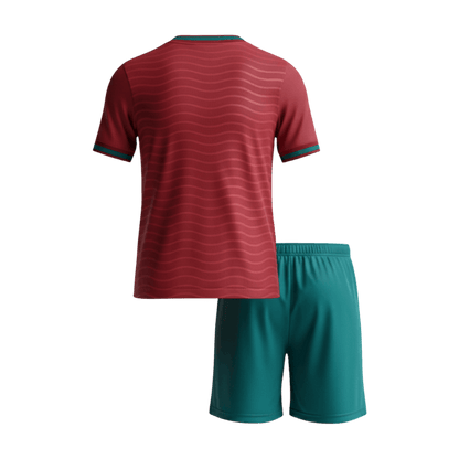 Kids Portugal Home Soccer Kits World Cup 2026