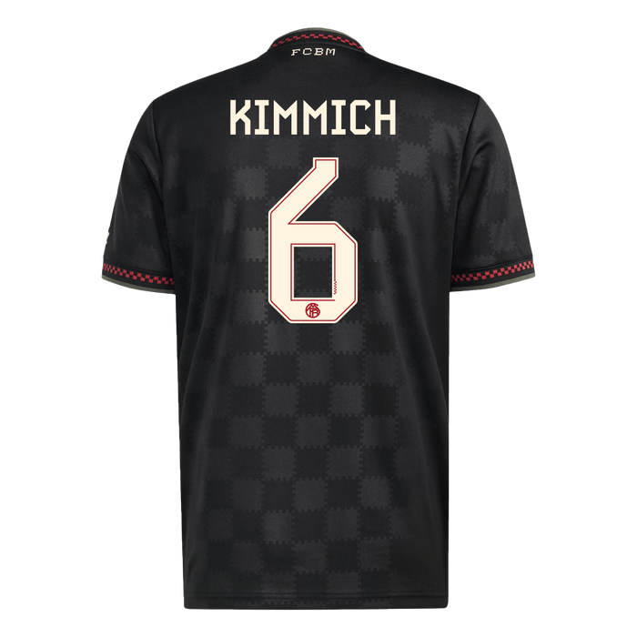KIMMICH #6 Bayern Munich Soccer Jersey Third Away Custom Shirt 2025/26