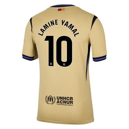 LAMINE YAMAL #10 Barcelona Away Soccer Jersey 2025/26