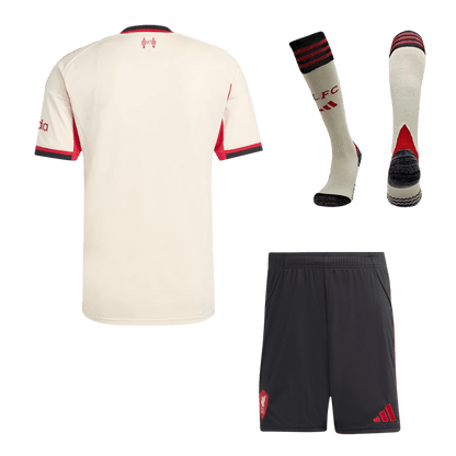 Liverpool Away Jerseys Kit 2025/26