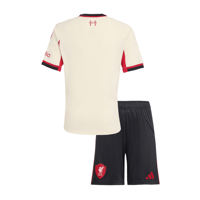 Liverpool Away Kids Soccer Jerseys Kit 2025/26
