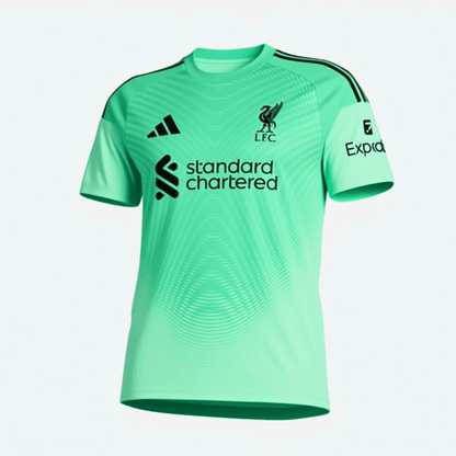 Liverpool Goalkeeper Soccer Jersey 2025/26 Green