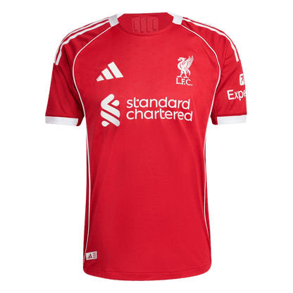 Liverpool Home Authentic Soccer Jersey 2025/26