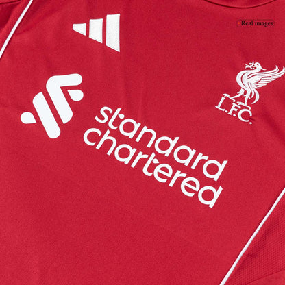 Liverpool Home Jerseys Kit 2025/26