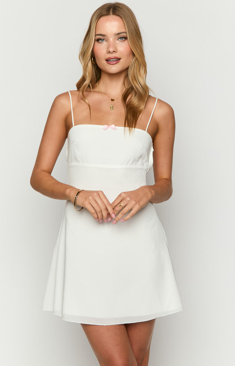 Mahalia White Mini Dress