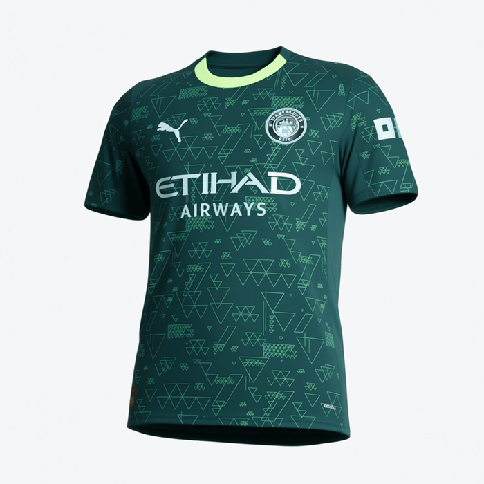 Manchester City Fourth Away Soccer Jersey 2025/26