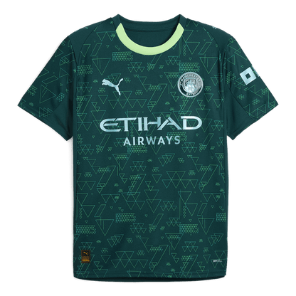 Manchester City Fourth Away Soccer Jersey 2025/26