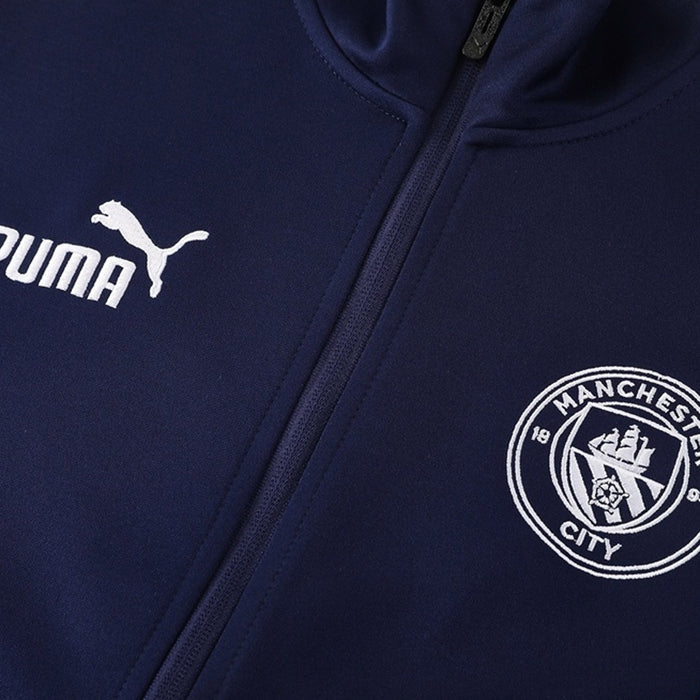 Manchester City Jacket Tracksuit 2025/26 Navy
