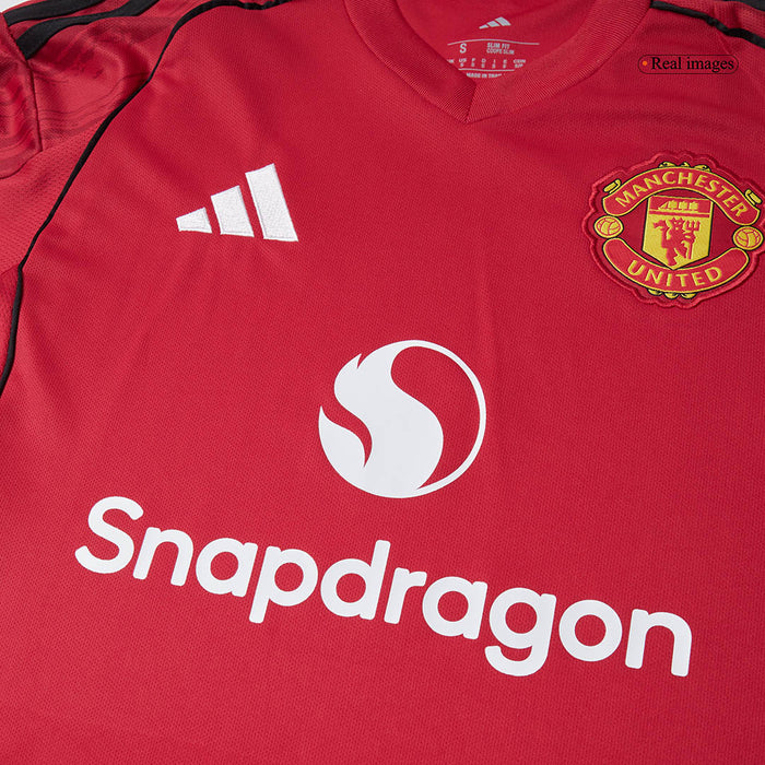 Manchester United Home Jerseys Kit 2025/26