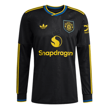Manchester United Third Away Long Sleeve Soccer Jersey 2025/26