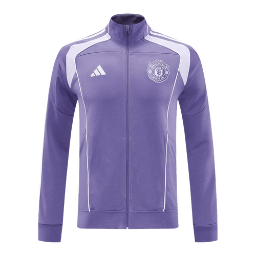 Manchester United Track Jacket 2025/26 - Purple