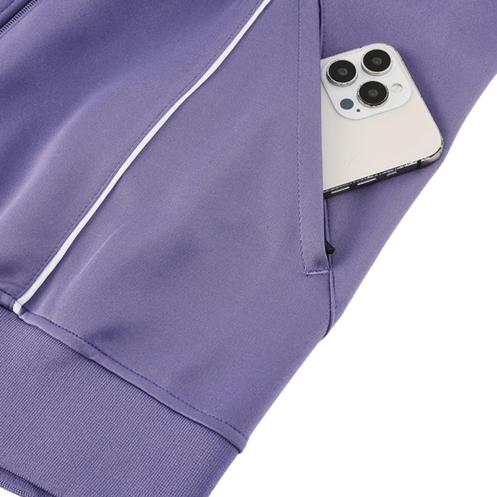 Manchester United Track Jacket 2025/26 - Purple