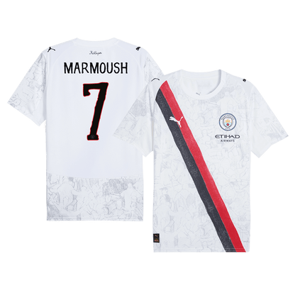 MARMOUSH #7 Manchester City KidSuper Soccer Jersey 2025/26 - Club World Cup