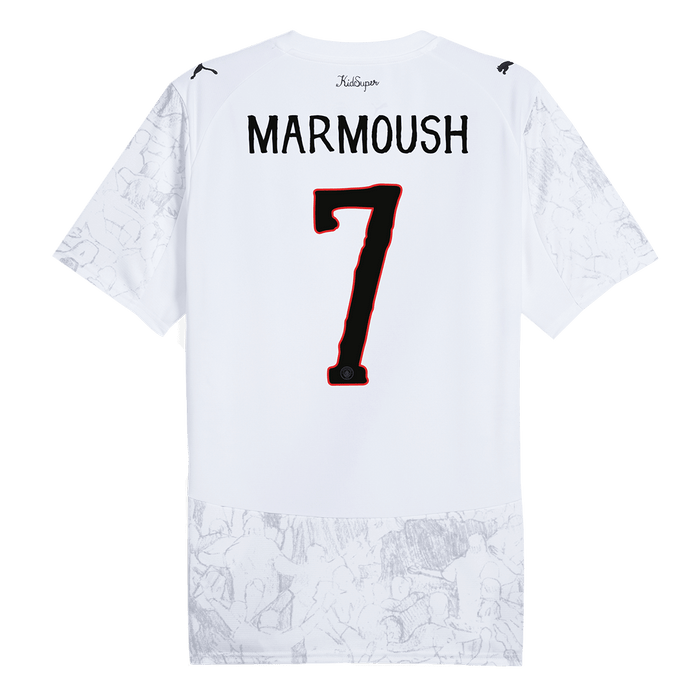 MARMOUSH #7 Manchester City KidSuper Soccer Jersey 2025/26 - Club World Cup