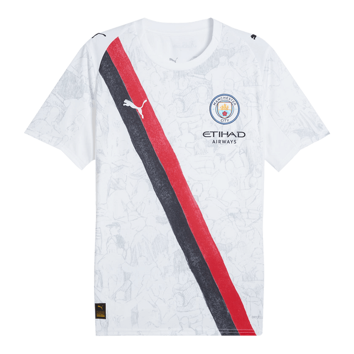 MARMOUSH #7 Manchester City KidSuper Soccer Jersey 2025/26 - Club World Cup